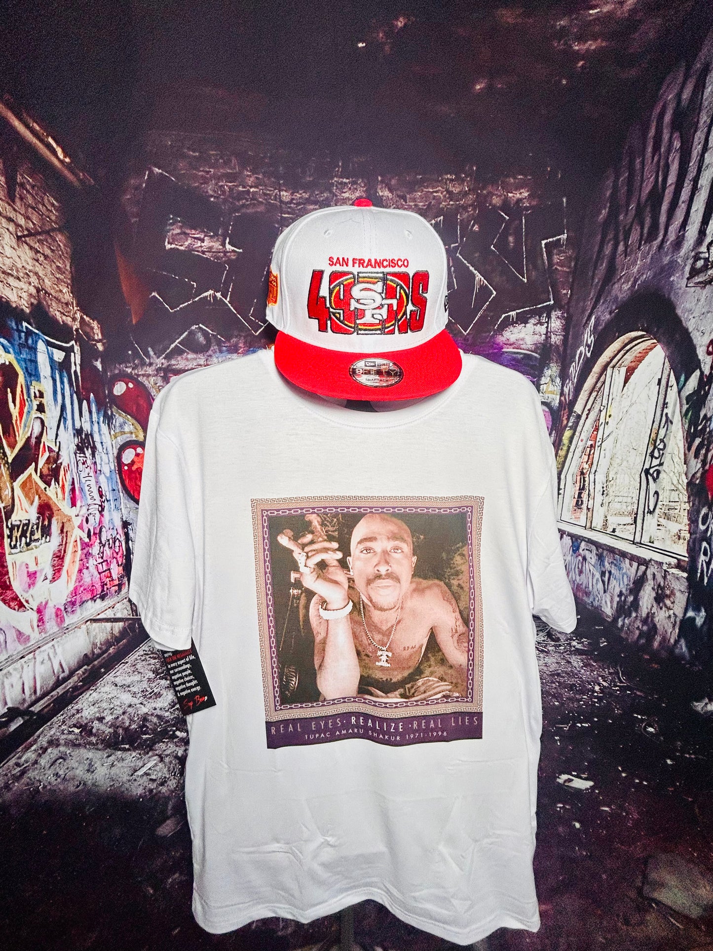 Tupac Real Eyes Tee
