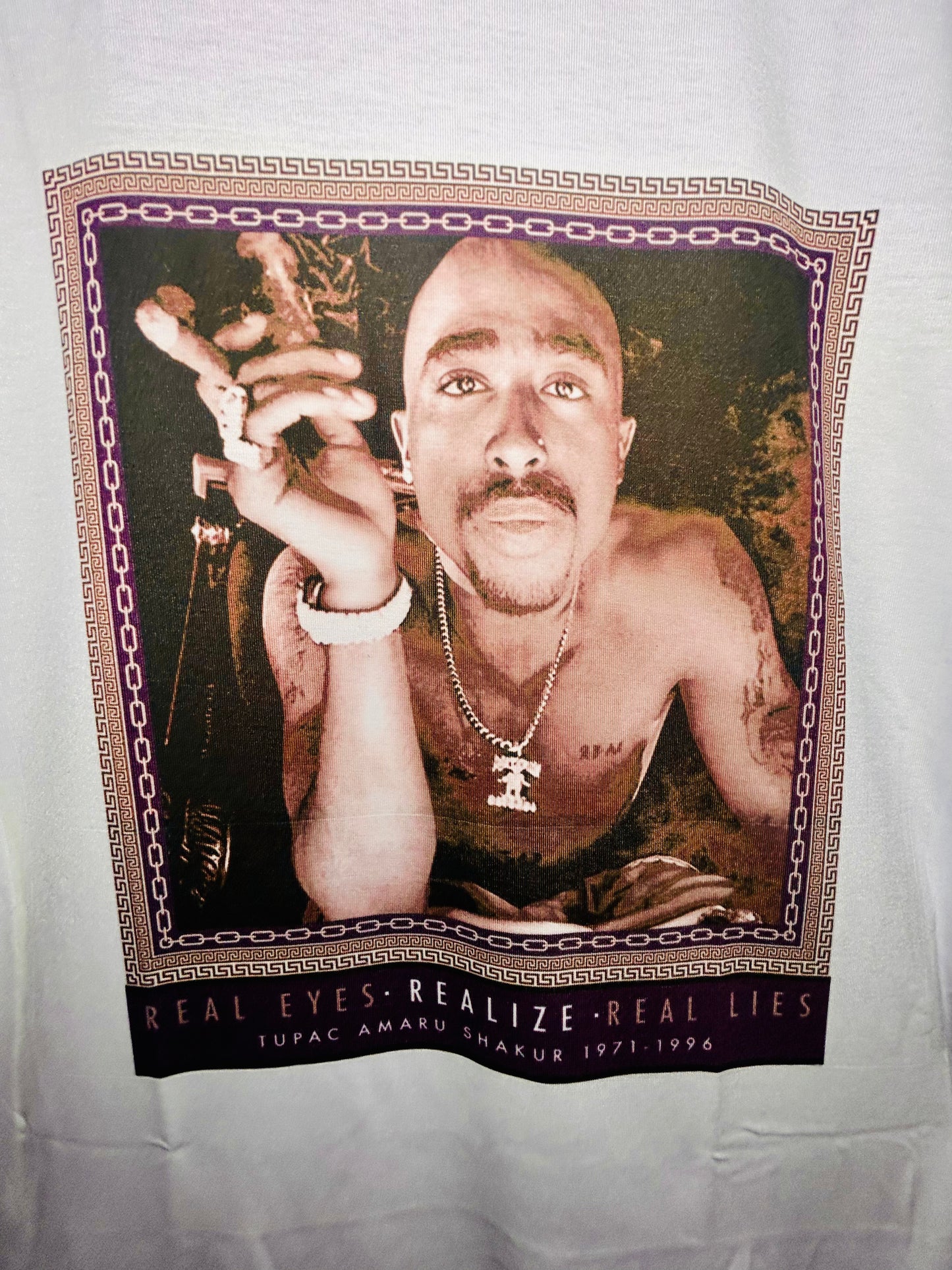 Tupac Real Eyes Tee
