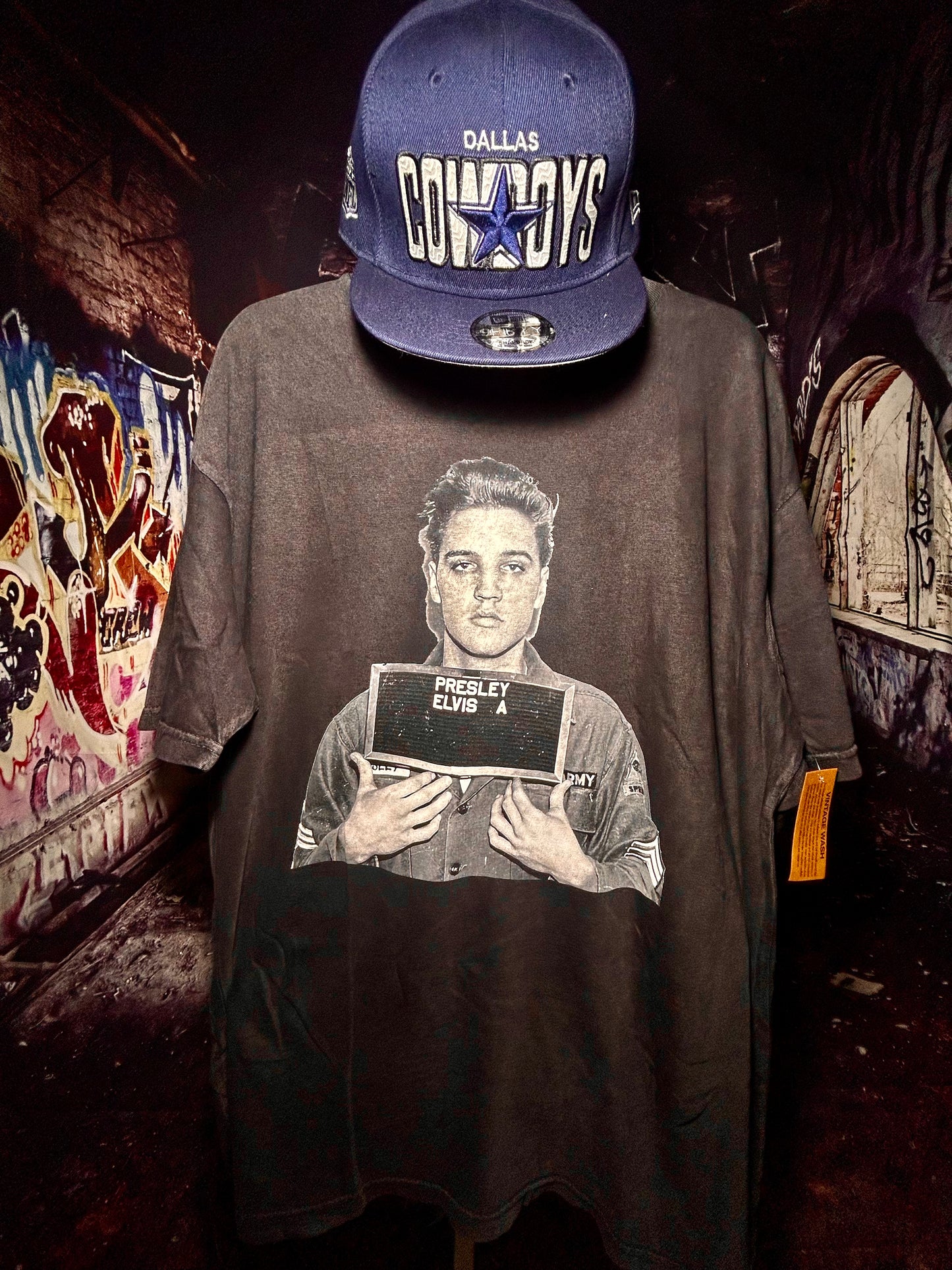 Elvis Mug Shot Tee