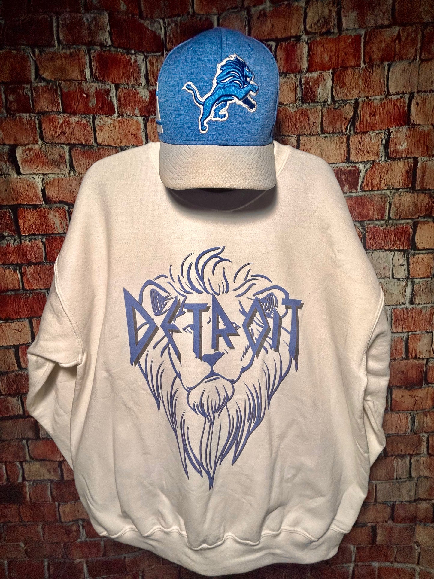 Detroit Lions Maine Crewneck