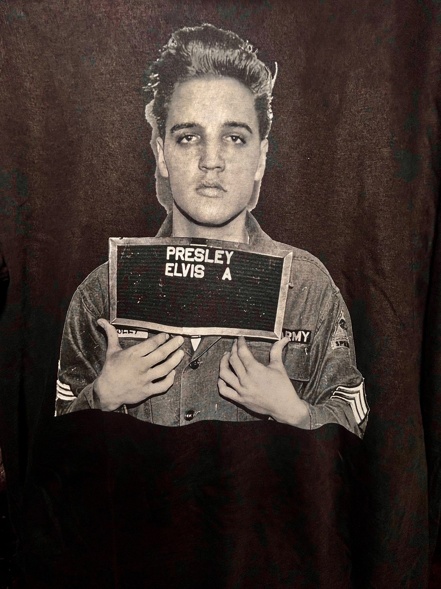 Elvis Mug Shot Tee
