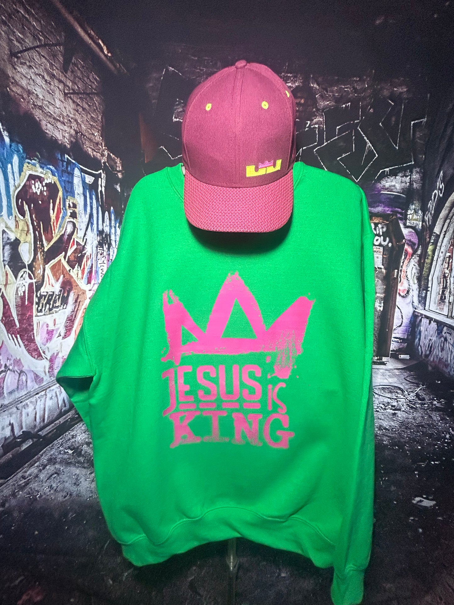 Jesus is King Crewneck