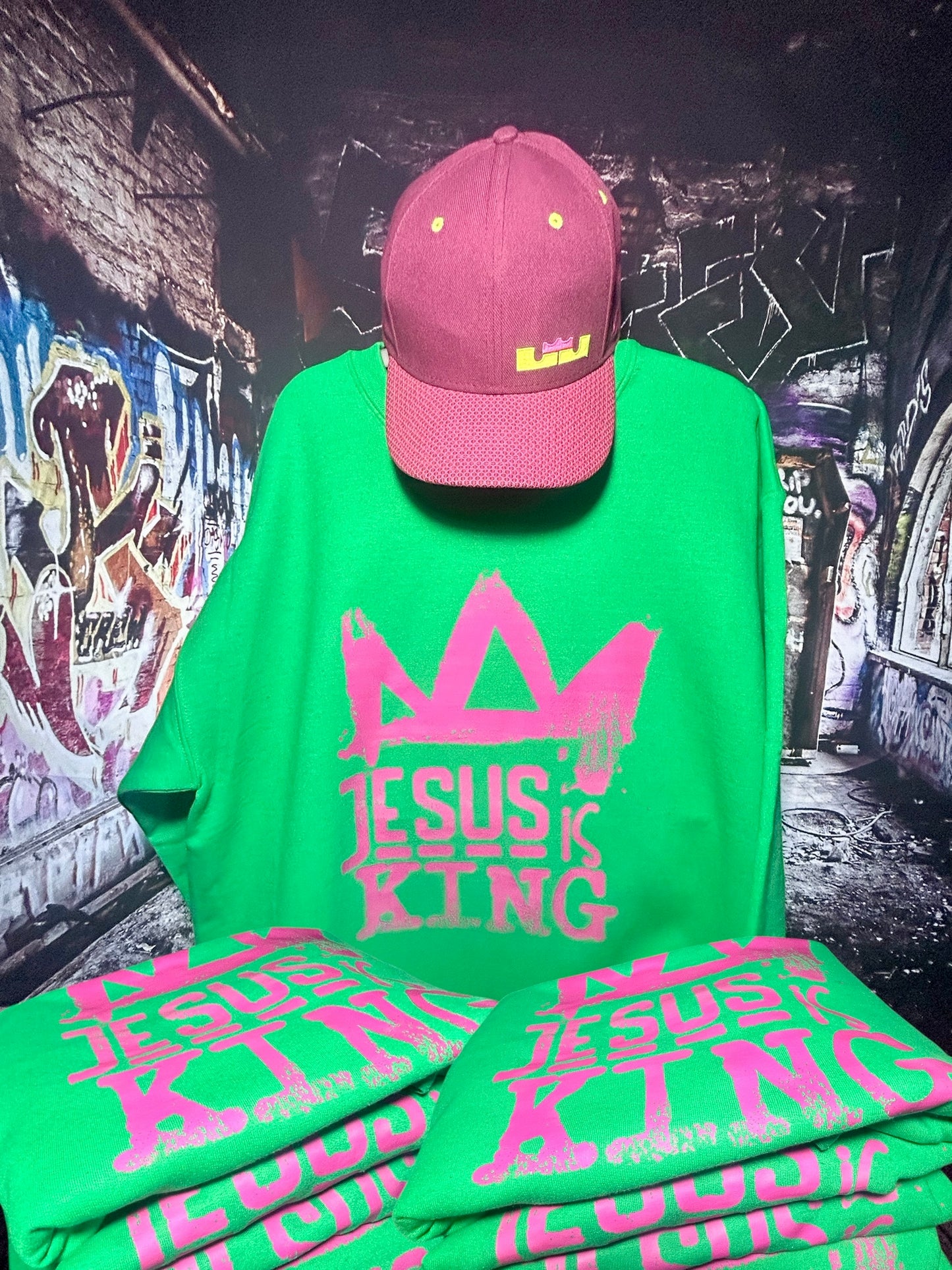 Jesus is King Crewneck