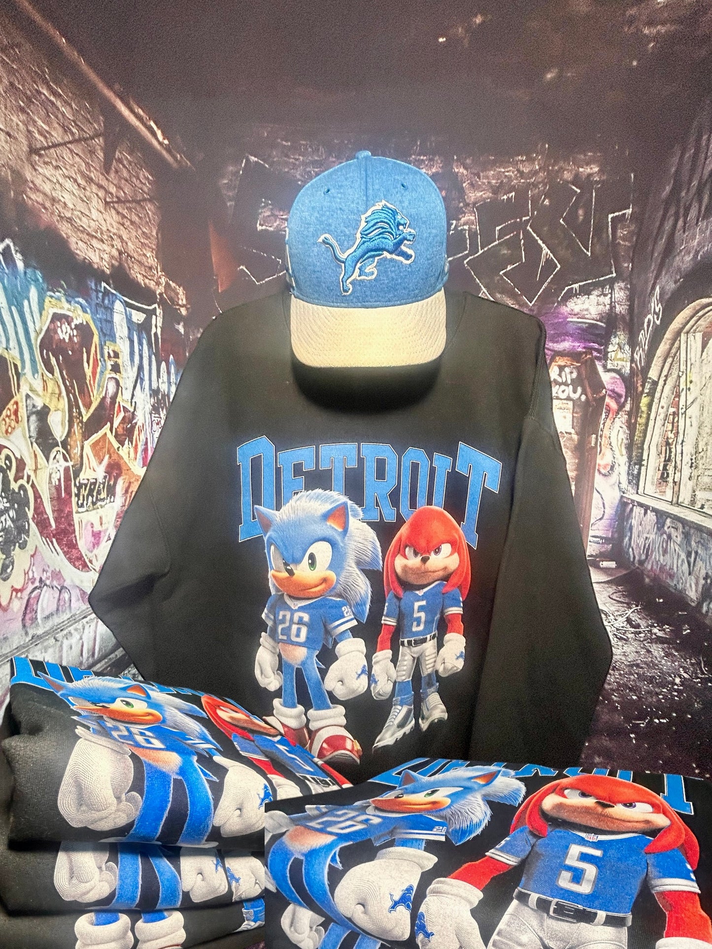 Sonic & Knuckles Lions Crewneck